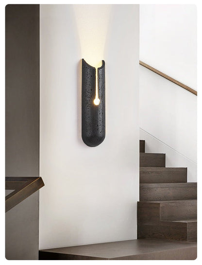 Vulca Split Stone Wall Light