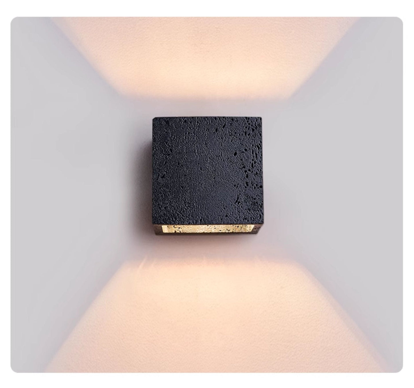 Vulcanis Cube Wall Lamp