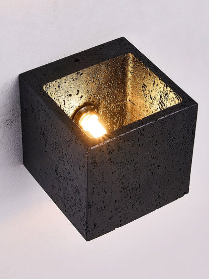 Vulcanis Cube Wall Lamp