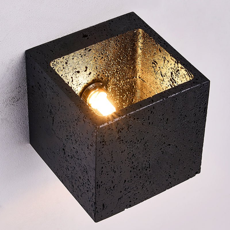 Vulcanis Cube Wall Lamp