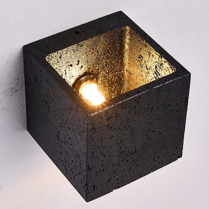 Vulcanis Cube Wall Lamp