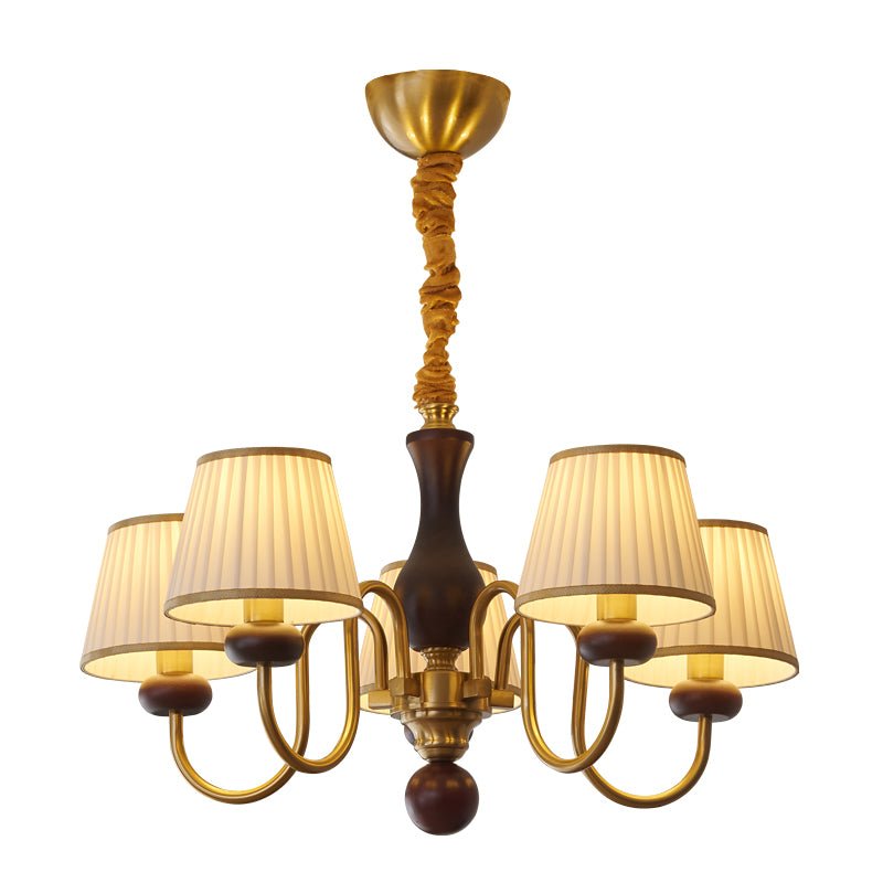 Walden Pleat Chandelier