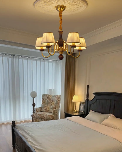 Walden Pleat Chandelier