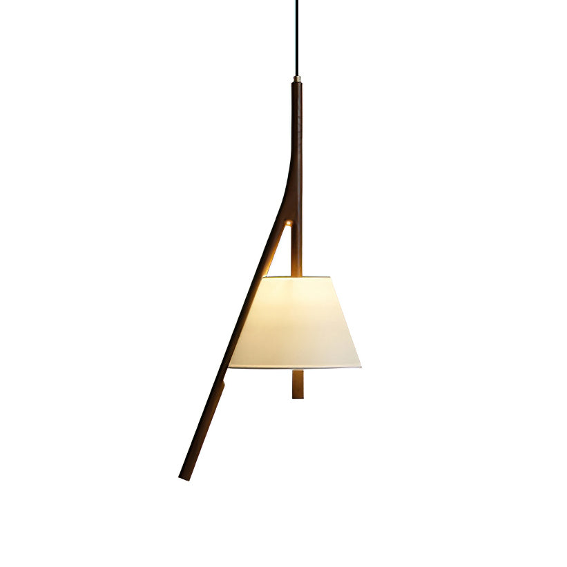 Nanzhi Wood Droplight Pendant Lamp