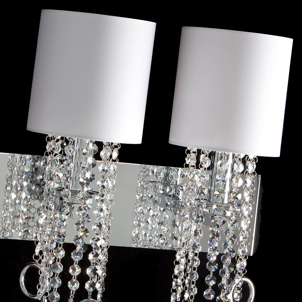 Modern Crystal White Wall Light