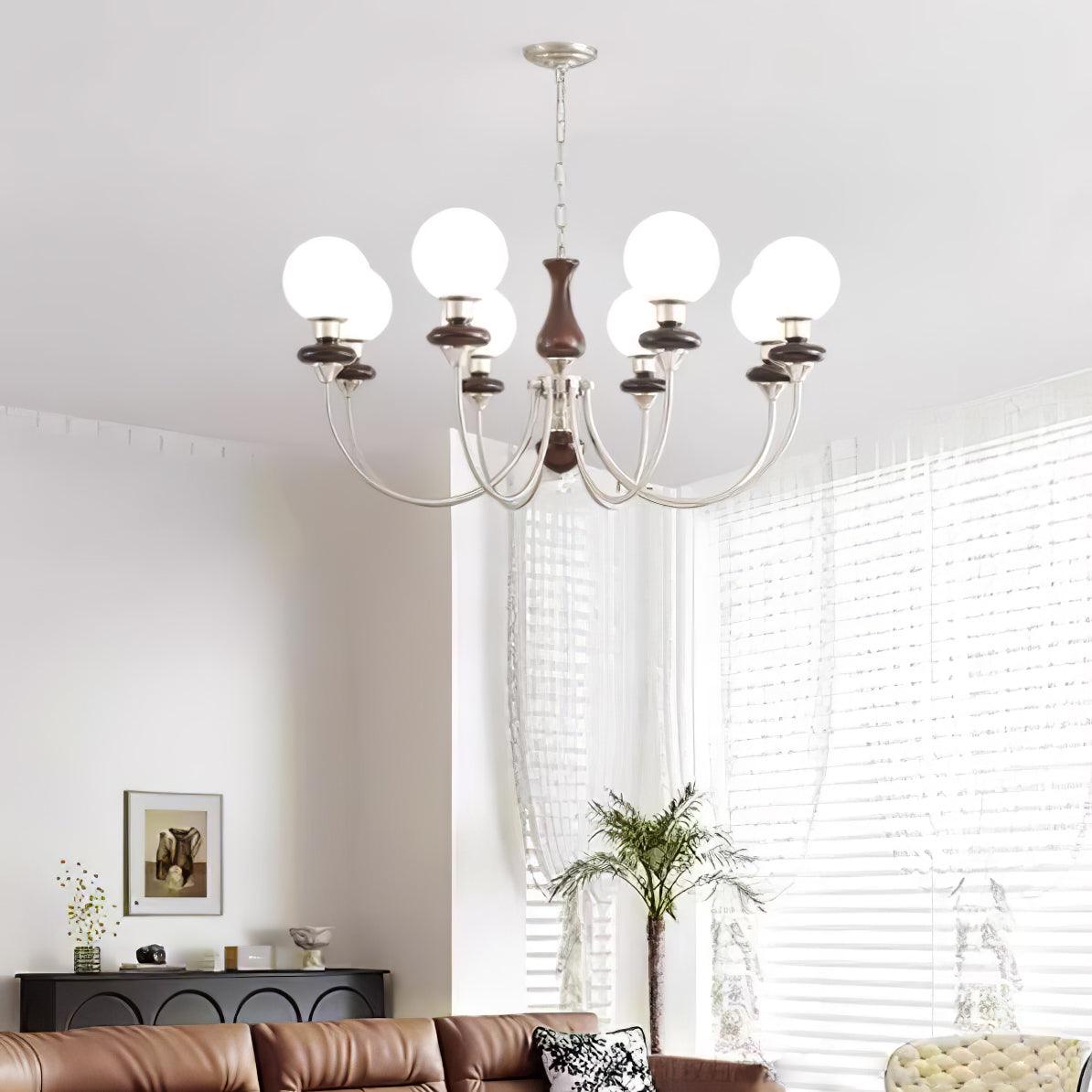 Retro Monique Gasolier Chandelier