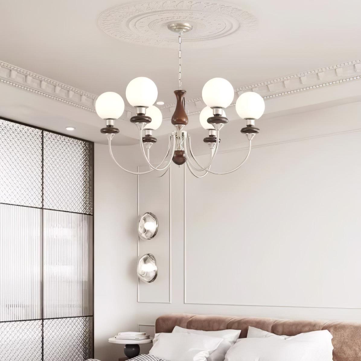 Retro Monique Gasolier Chandelier