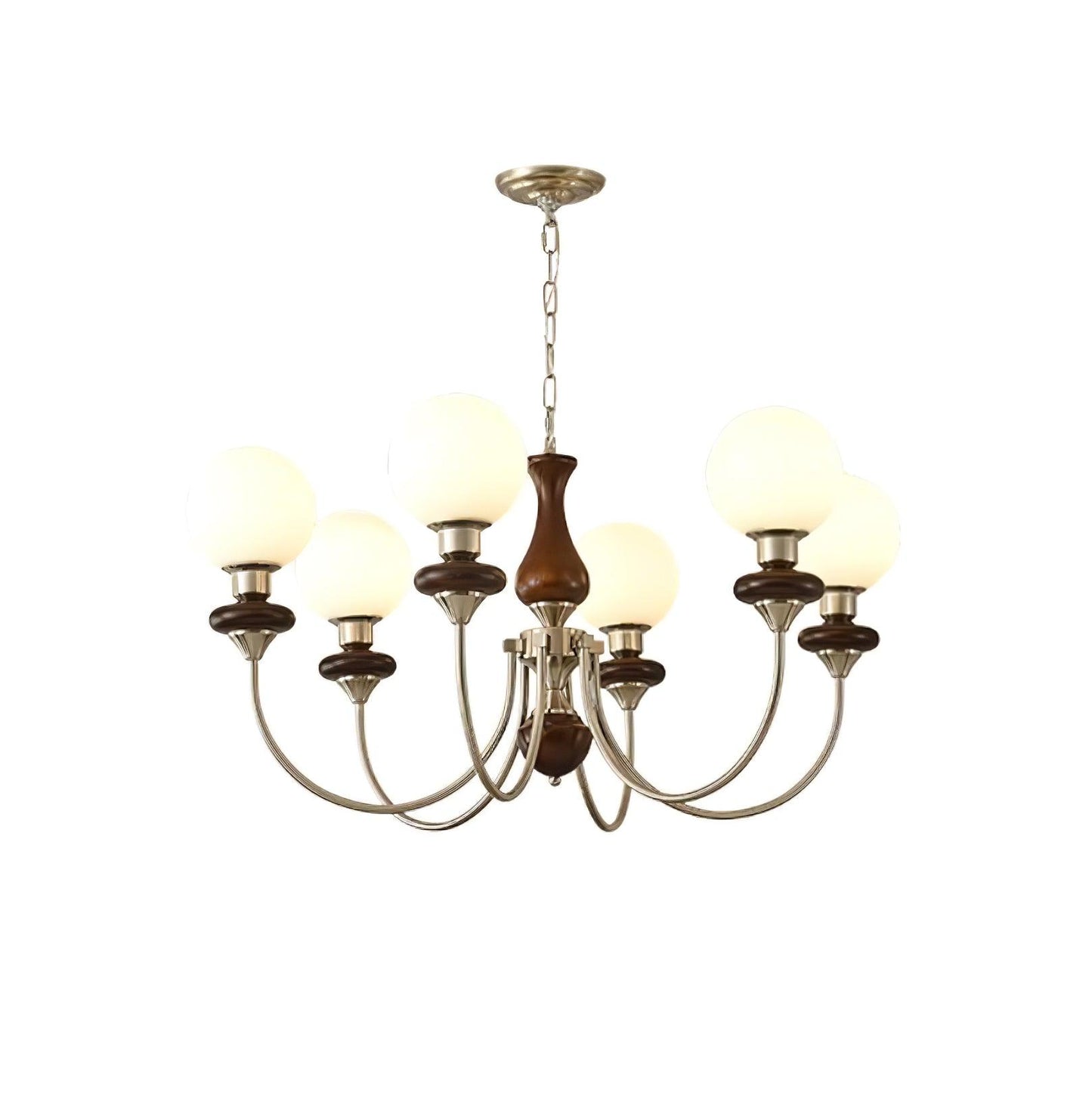 Retro Monique Gasolier Chandelier