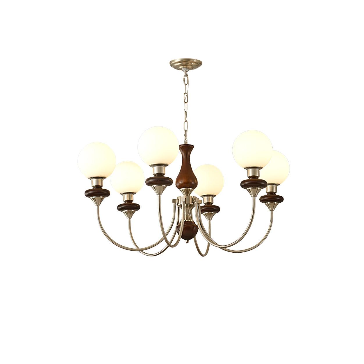 Retro Monique Gasolier Chandelier