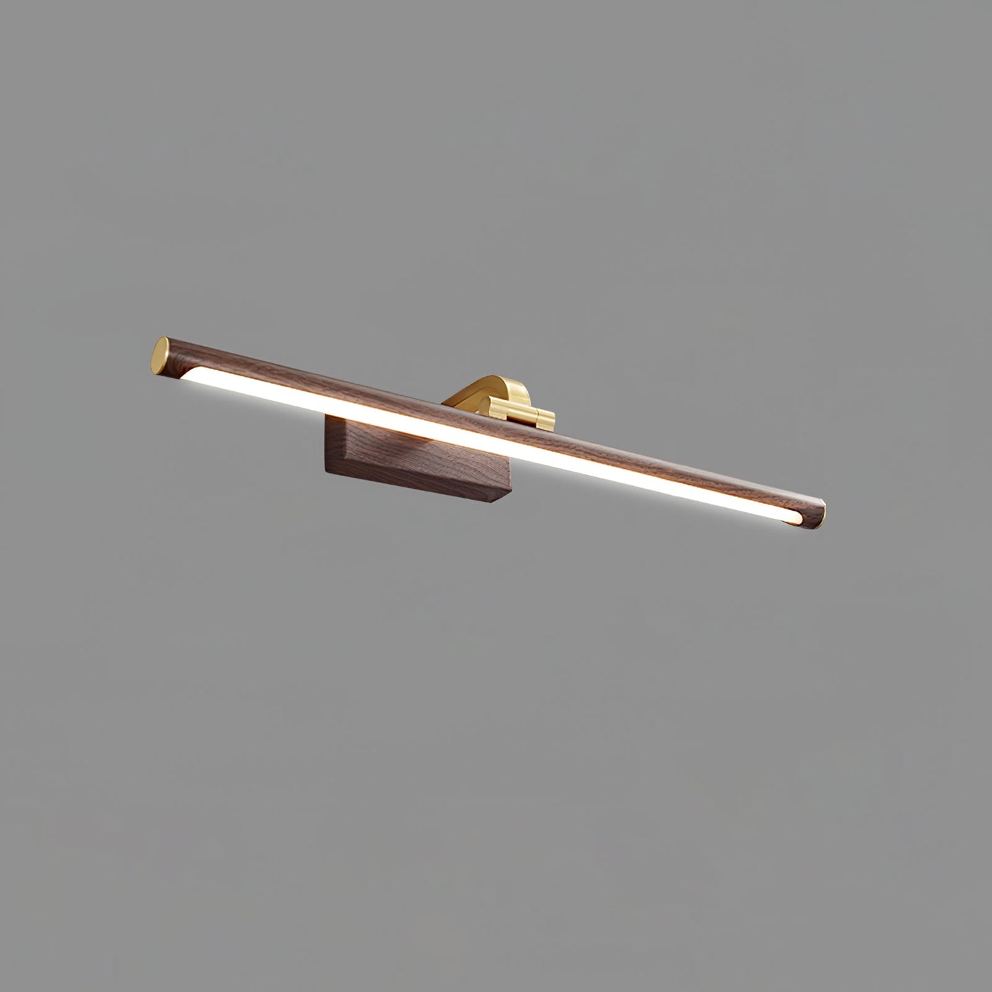 Walnut Color Linear LED Wall-mounted light Wall Light