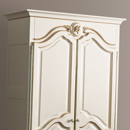 White Louis Reproduction Bedside Table