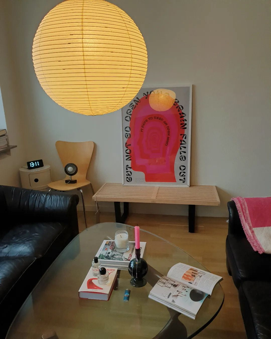 Washi Paper A Drop light Pendant Lamp