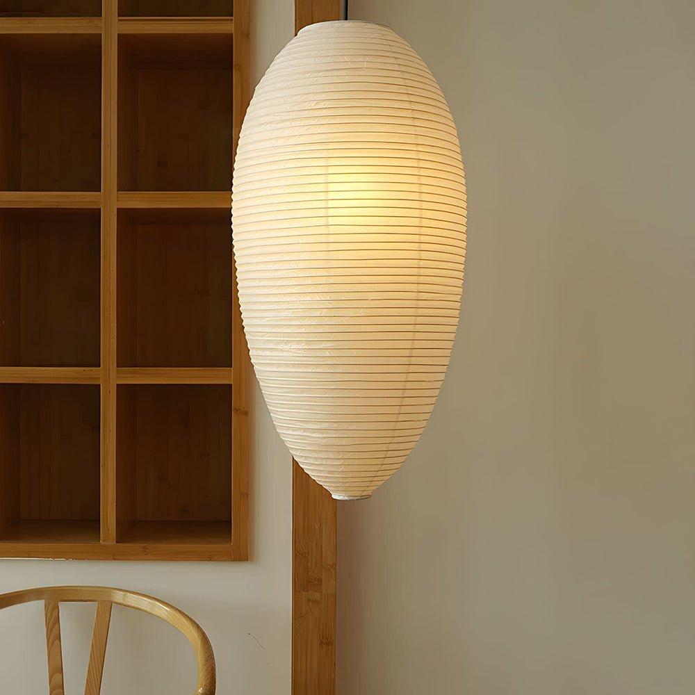 Washi Paper Chestnut Drop light Pendant Lamp