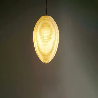 Washi Paper Chestnut Drop light Pendant Lamp