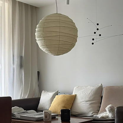 Washi Paper Hanging light Pendant Lamp