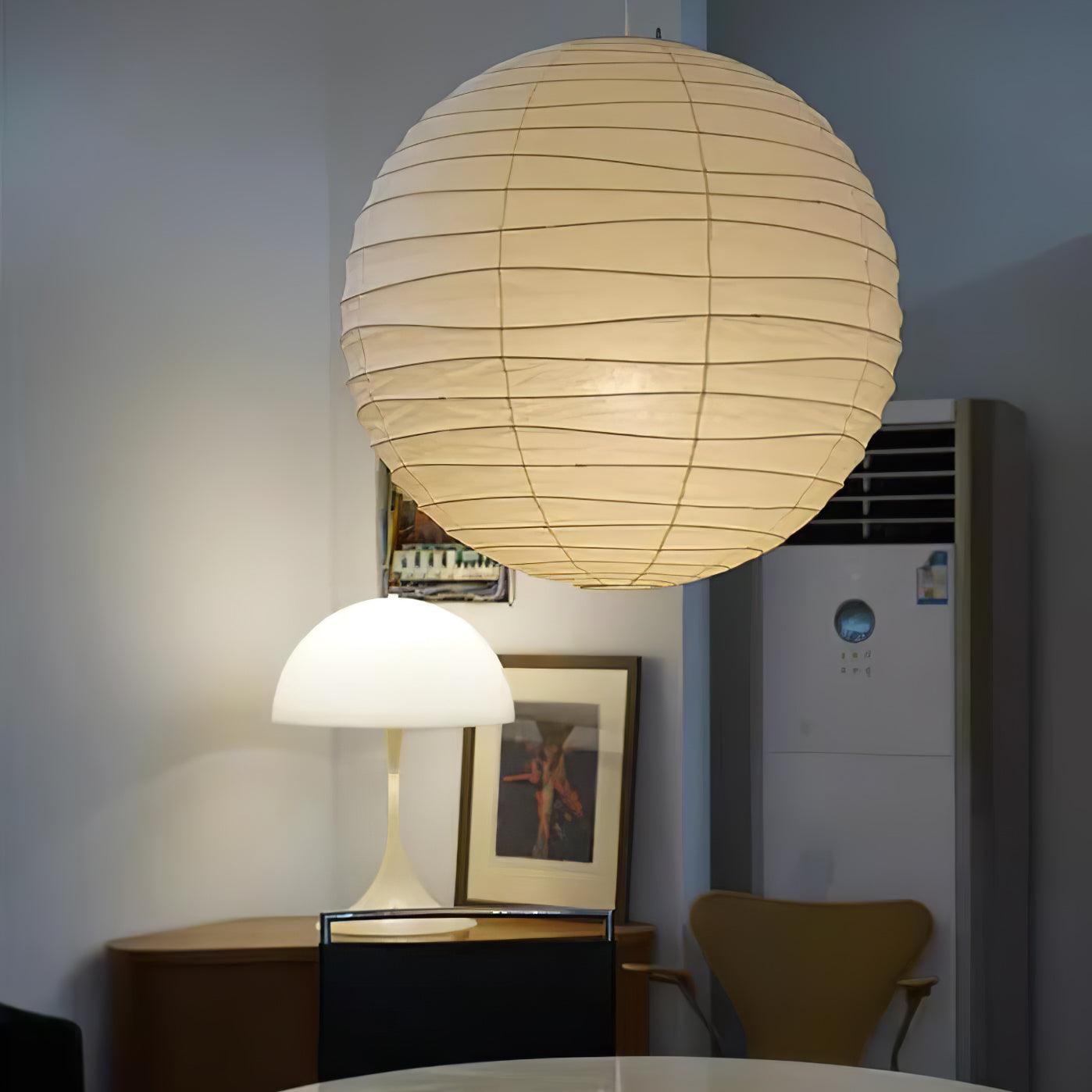 Washi Paper Hanging light Pendant Lamp