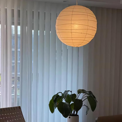 Washi Paper Hanging light Pendant Lamp