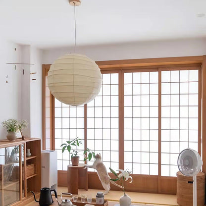 Washi Paper Hanging light Pendant Lamp