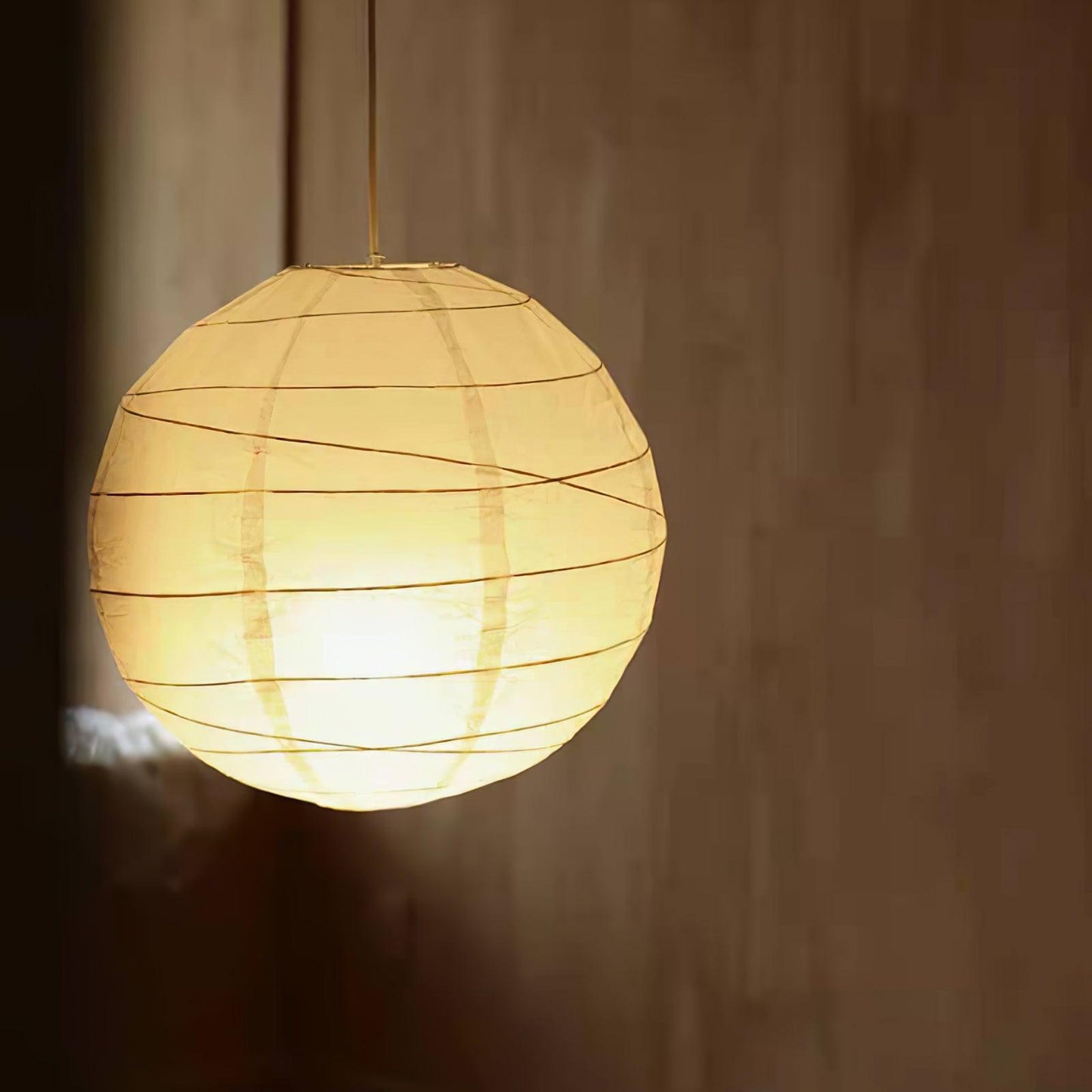 Washi Paper Hanging light Pendant Lamp