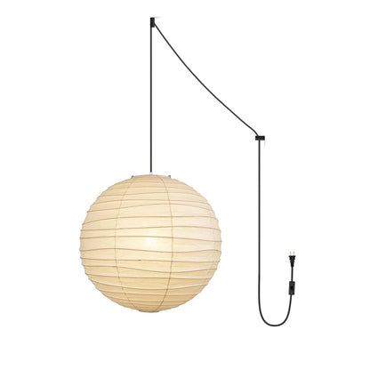 Washi Paper Houselight Pendant Swag Lamp