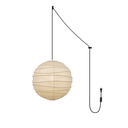 Washi Paper Houselight Pendant Swag Lamp