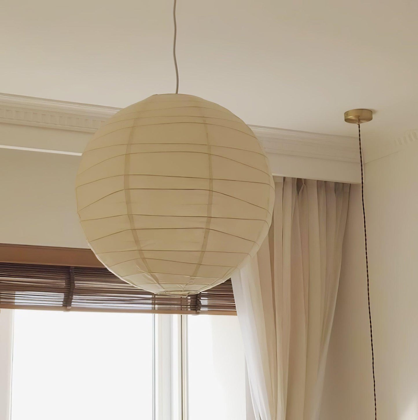 Washi Paper Houselight Pendant Swag Lamp