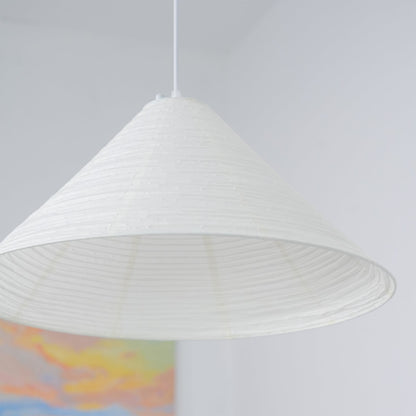 Washi Paper Pyramid Hanging light Pendant Lamp