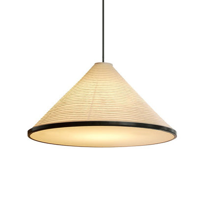 Washi Paper Pyramid Hanging light Pendant Lamp