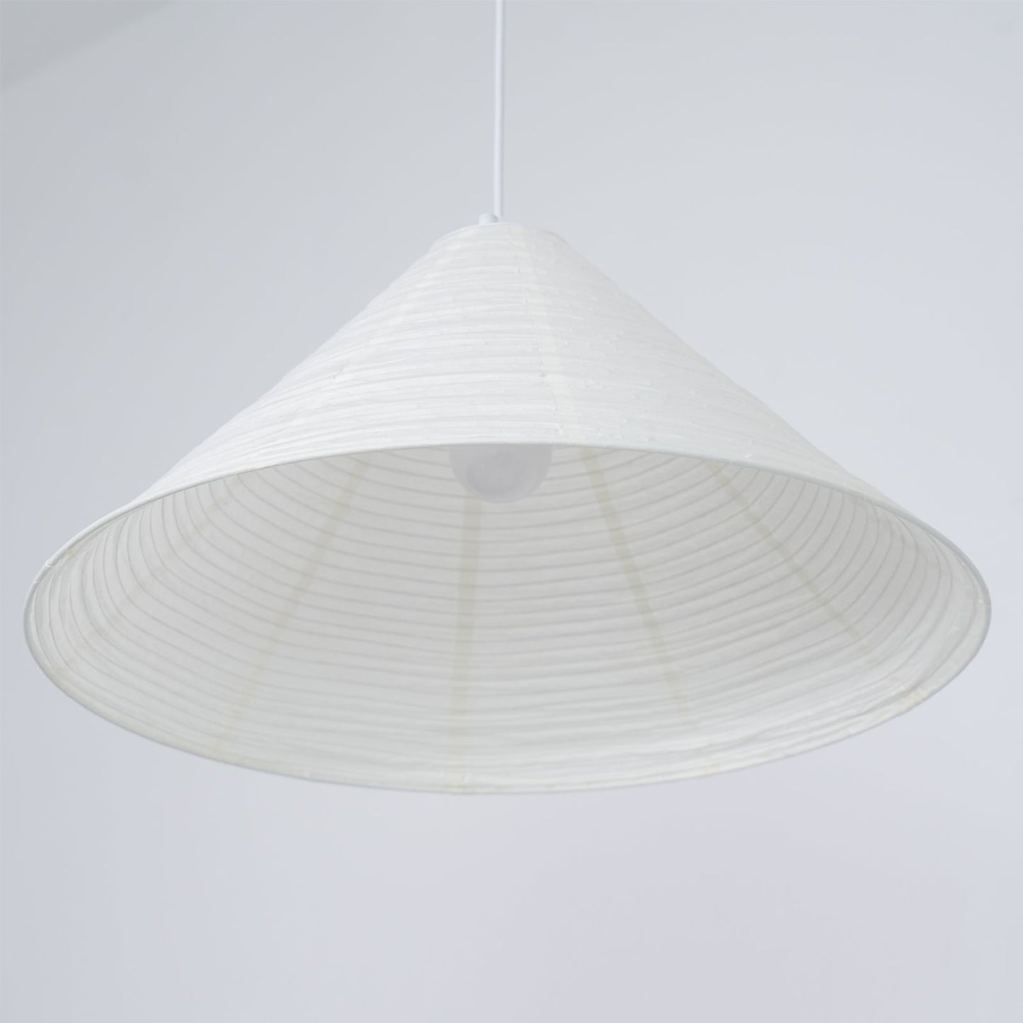 Washi Paper Pyramid Hanging light Pendant Lamp