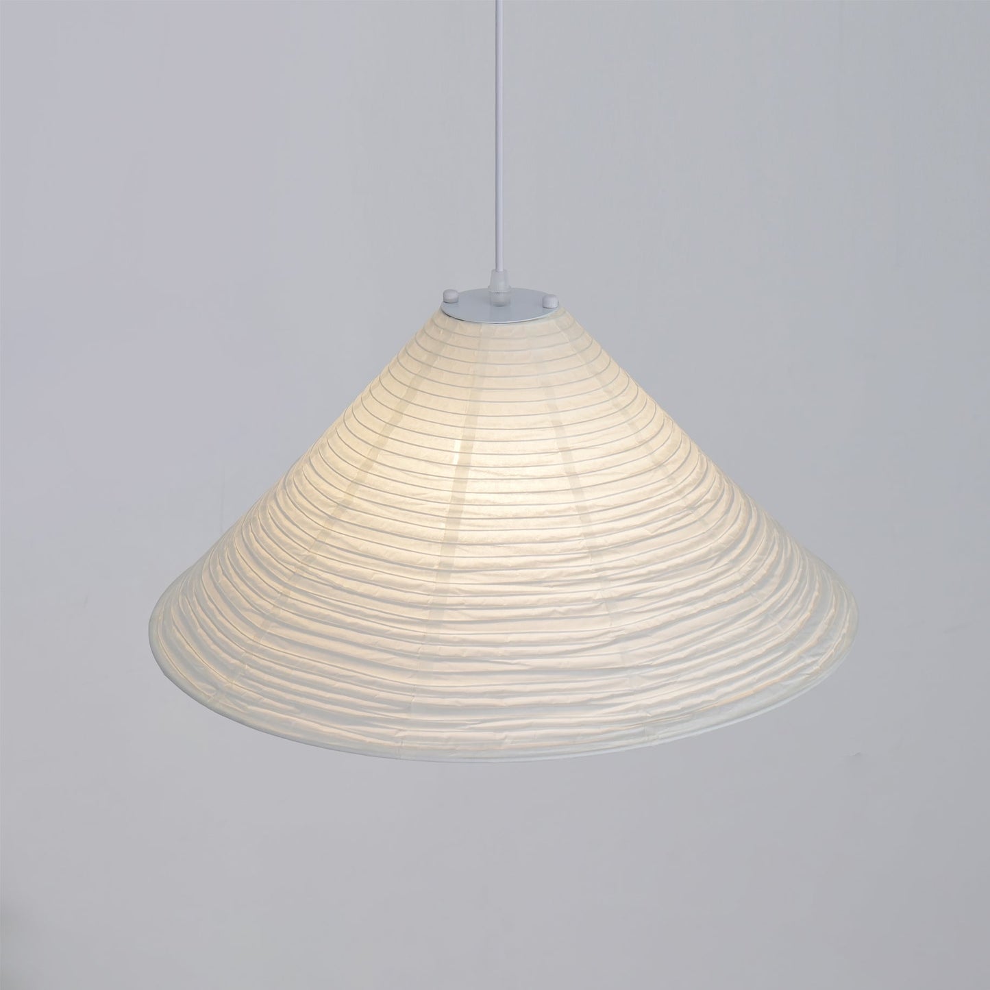 Washi Paper Pyramid Hanging light Pendant Lamp