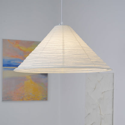 Washi Paper Pyramid Hanging light Pendant Lamp