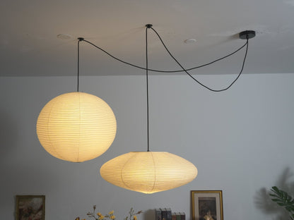 Washi Paper Whimsy Pendant Lamp