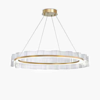 Water Wave Glass Ceiling fixture Chandelier