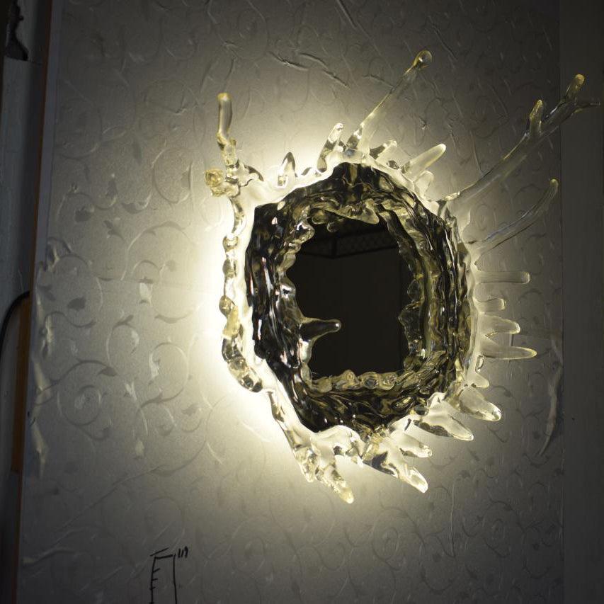 Water Drop Mirror Wall-mounted light Wall Lamp