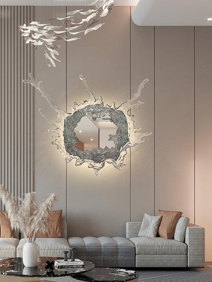 Water Drop Mirror Wall-mounted light Wall Lamp