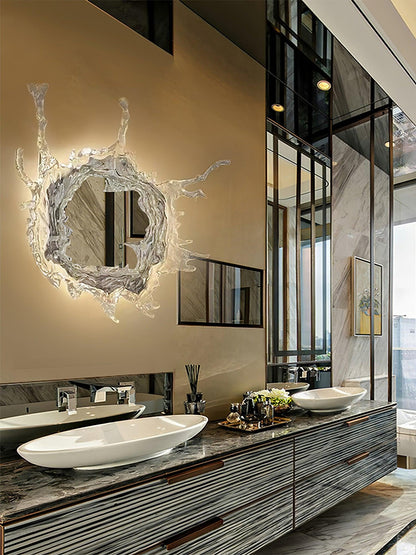 Water Drop Mirror Wall-mounted light Wall Lamp