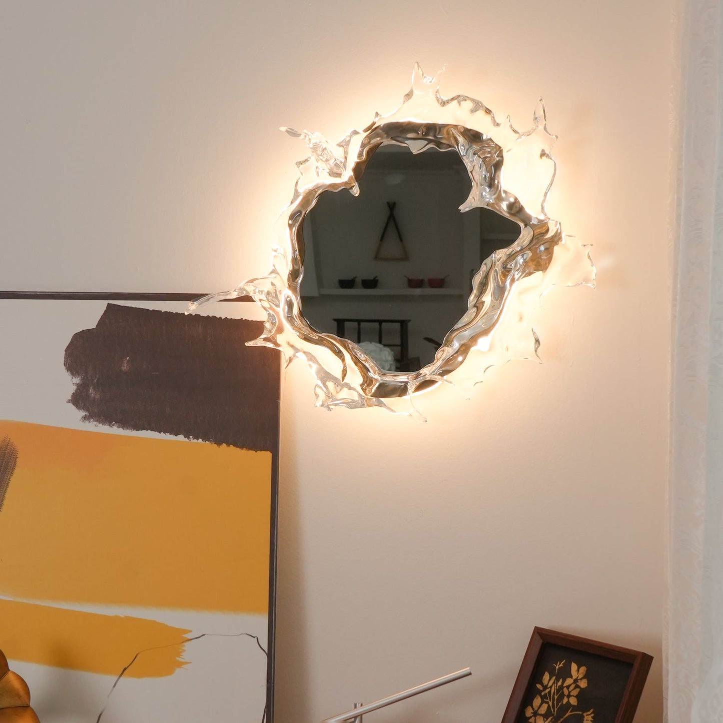 Water Drop Mirror Wall-mounted light Wall Lamp