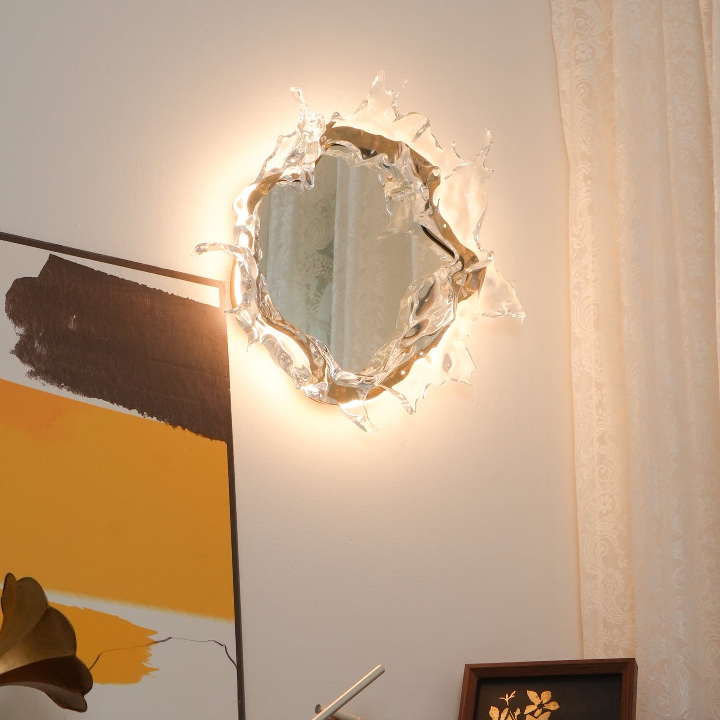 Water Drop Mirror Wall-mounted light Wall Lamp