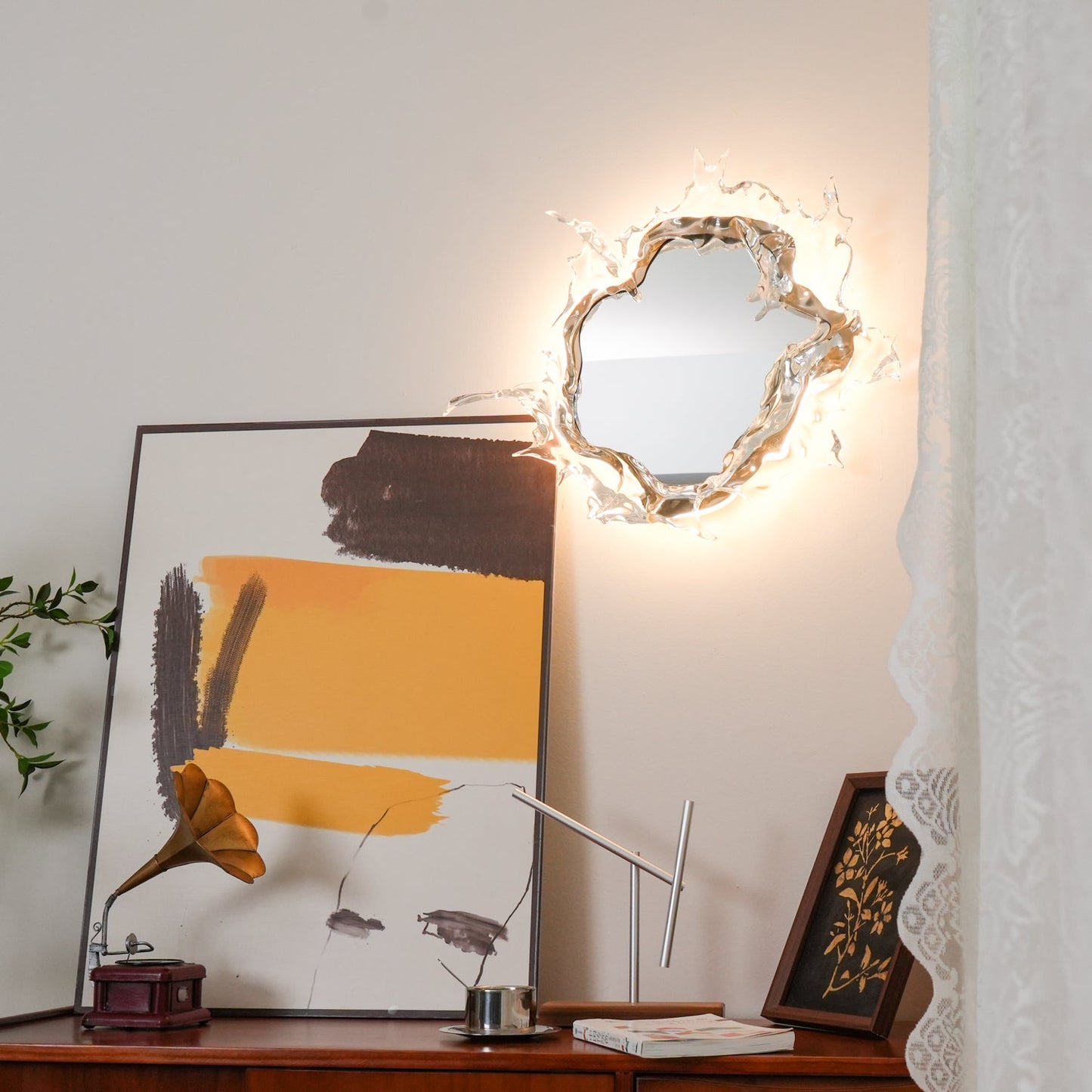 Water Drop Mirror Wall-mounted light Wall Lamp