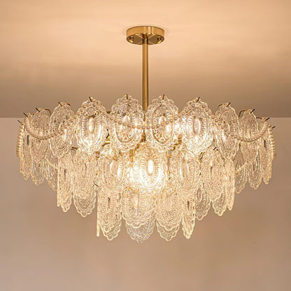 Wave Pearl Gasolier Chandelier