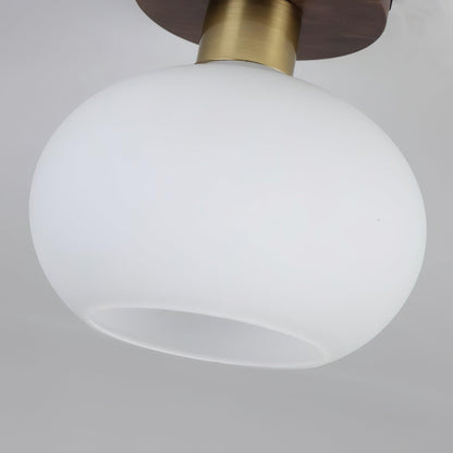 White Shell Ceiling-mounted light Ceiling Lamp