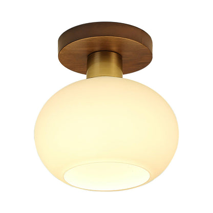 White Shell Ceiling-mounted light Ceiling Lamp