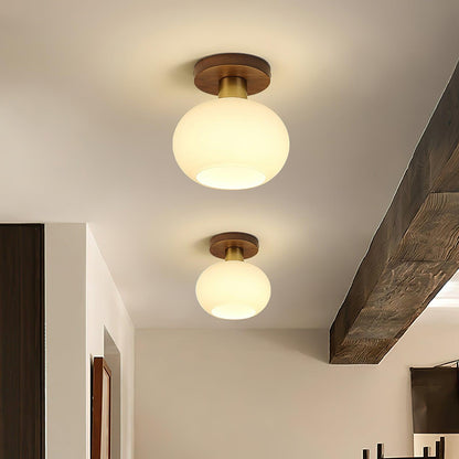 White Shell Ceiling-mounted light Ceiling Lamp