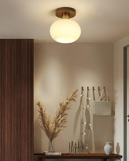 White Shell Ceiling-mounted light Ceiling Lamp