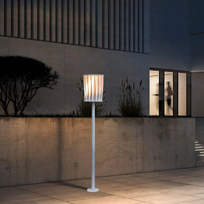 White Column Patio light Outdoor Light