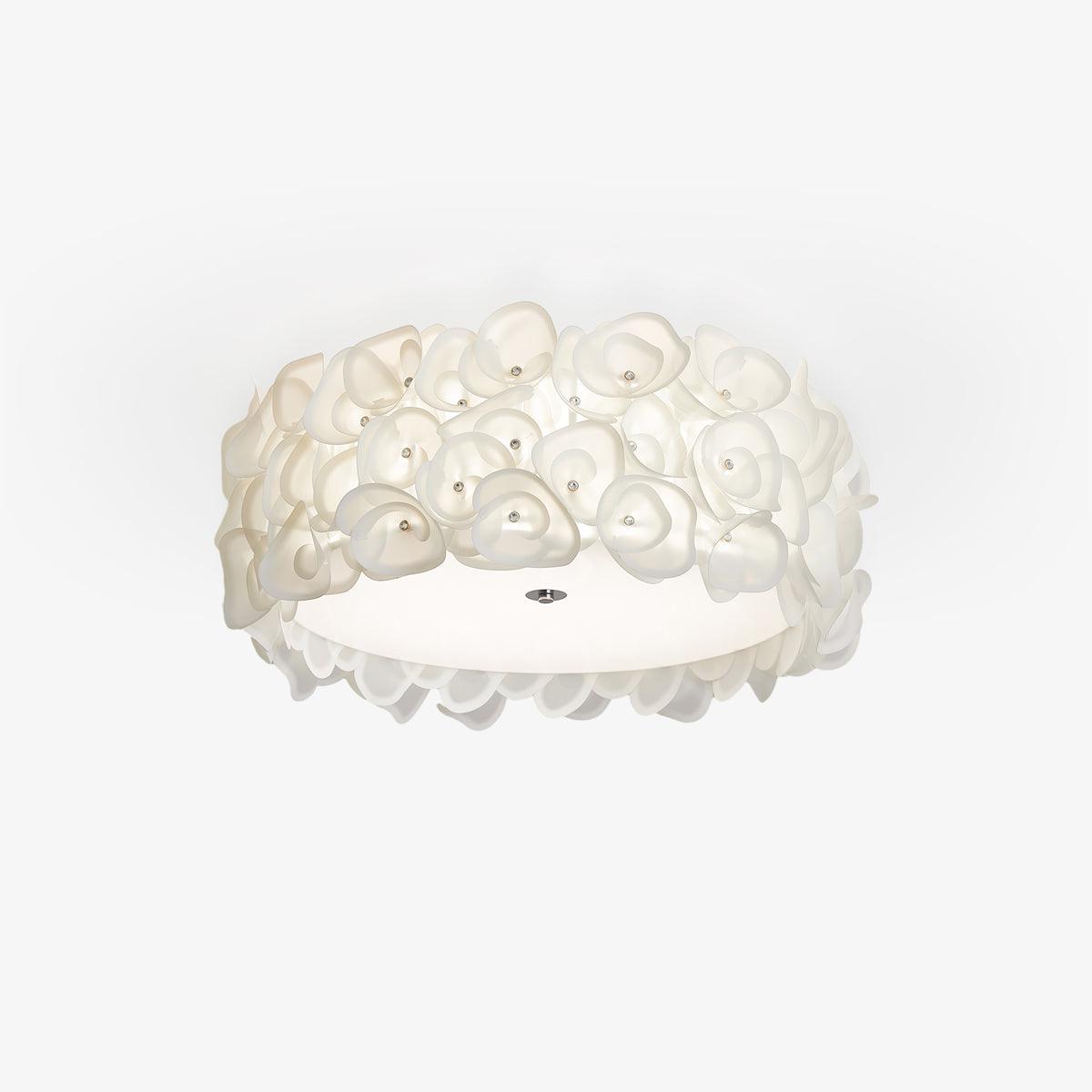 White Hydrangea Ceiling light Ceiling Lamp