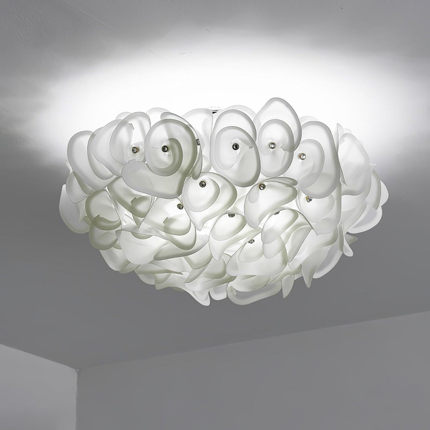 White Hydrangea Ceiling light Ceiling Lamp