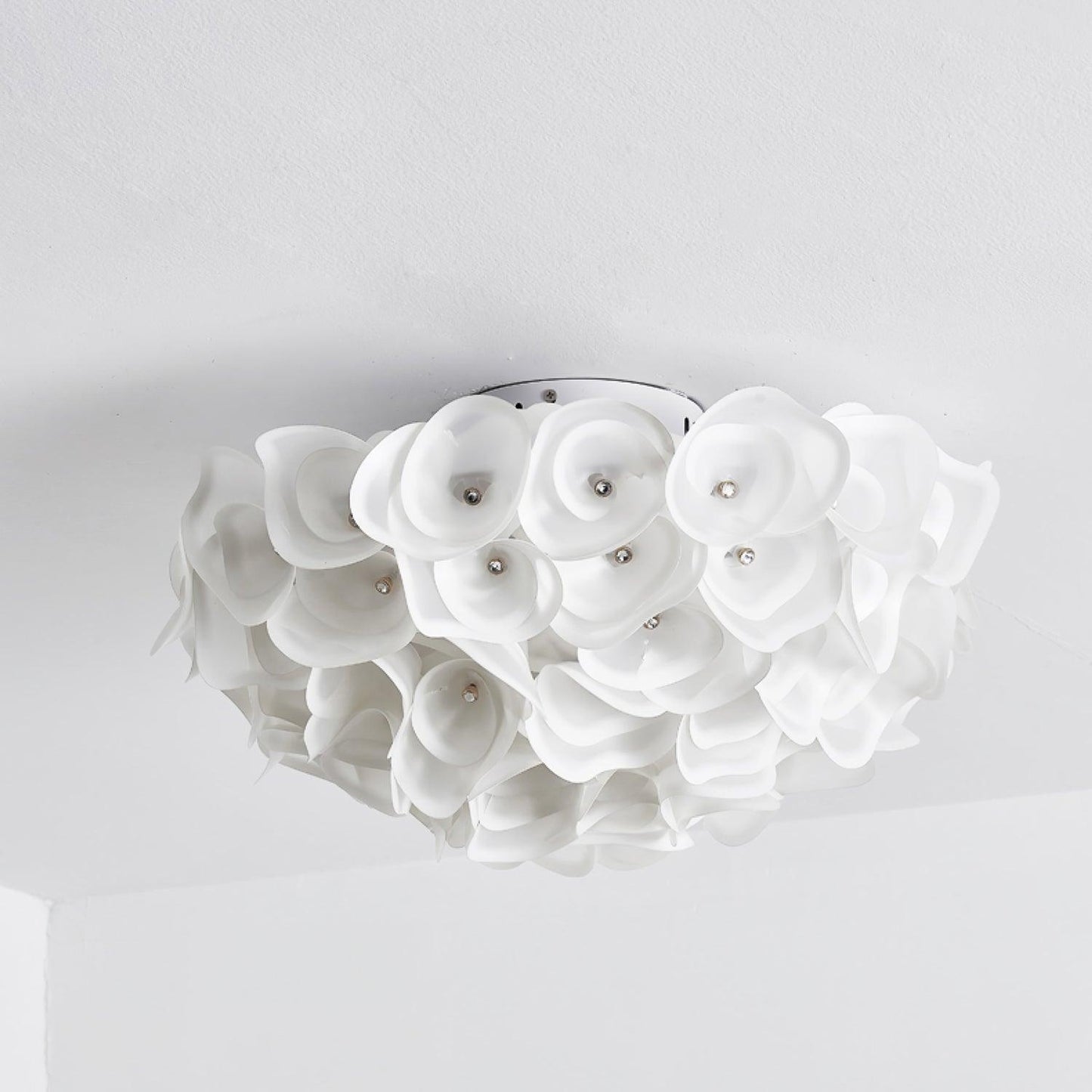 White Hydrangea Ceiling light Ceiling Lamp