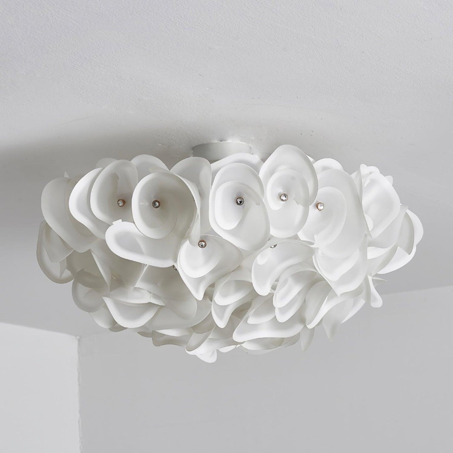 White Hydrangea Ceiling light Ceiling Lamp