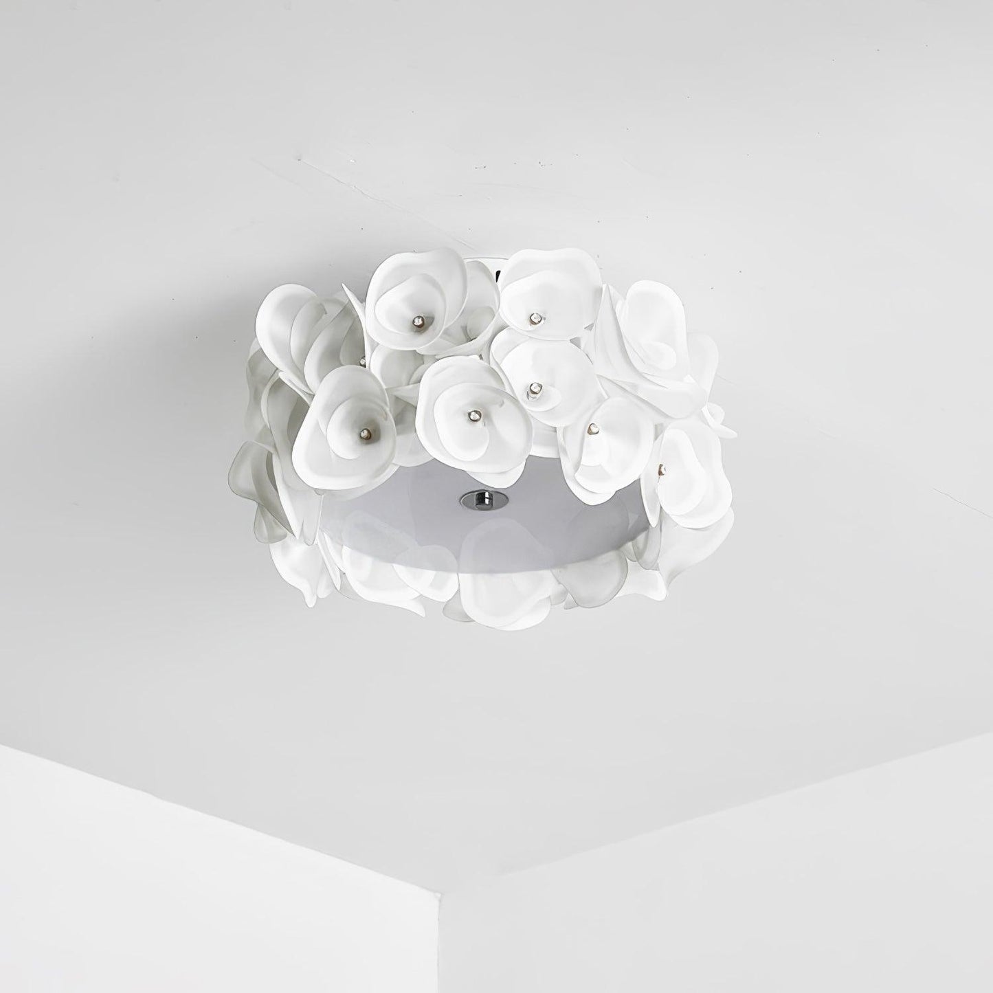 White Hydrangea Ceiling light Ceiling Lamp